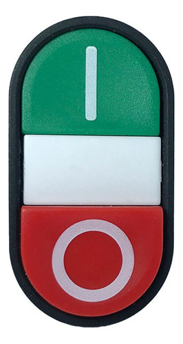 Botão De Duplo Comando S/ Sinalização 1na+1nf 22 Mm
