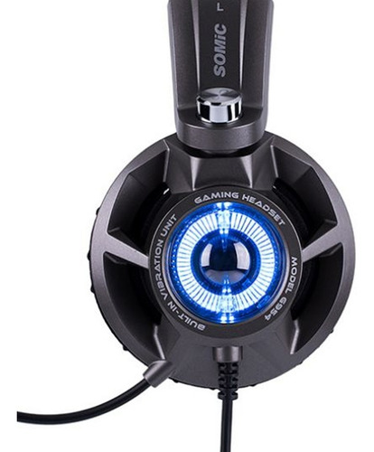 Imagen 4 de 10 de Auriculares Gamer Con Micrófono Pc Playstation Somic G-954