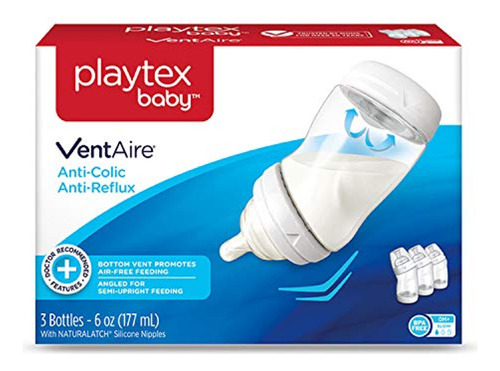 Mamadera Anticólicos Biberón Playtex Baby Ventaire, Ayuda A