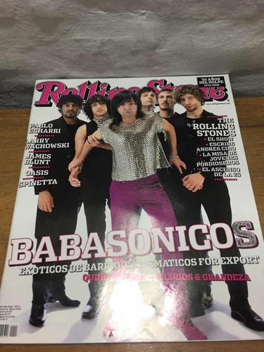 Revista Rolling Stone Babasonicos Marzo 2006
