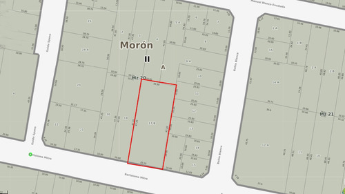 Venta Terreno Lote Para Construcción De Dúplex Castelar