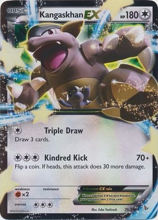 Kangaskhan Ex 78/106 Ultra Raro Pokemon Tcg