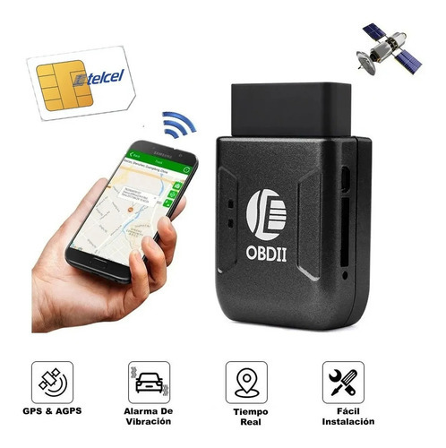 Rastreador Gps Tracker Obd Plataforma De Por Vida