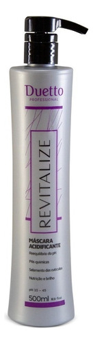 Mascara Acidificante Revitalizante Duetto Professional 500ml