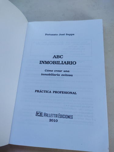 Abc Inmobiliario. Cómo Crear Una Inmobiliaria Exitosa (Usado)