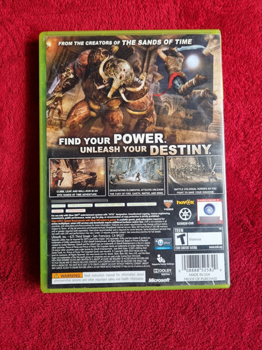Prince Of Persia Las Arenas Olvidadas Xbox 360 Física (Usado)