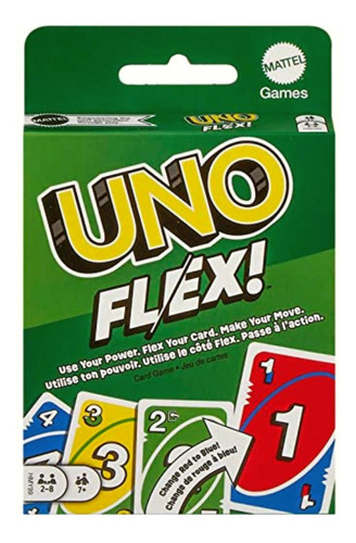 Mattel Games Uno Juego De Cartas Uno Flex Para Niños De 7