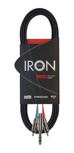 Cable Audio Kwc Iron 274 2 Rca X 6.5 St 3mts