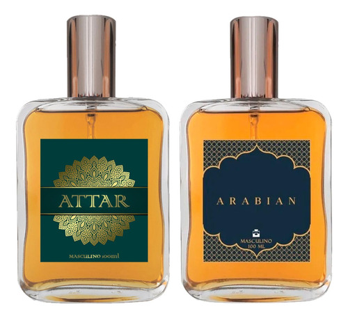 Kit Perfume Masculino - Attar + Arabian 100ml