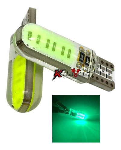 X2 Ampolletas Luces Led T10 W5w Cola De Pescado Auto Karvas