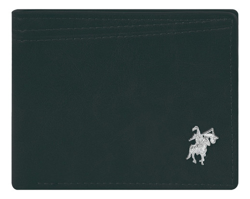 Cartera Para Caballero / Polo Elegante / Opw006 Color Negro