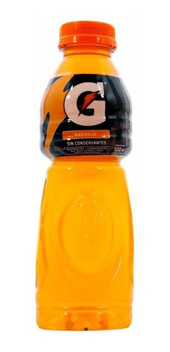 Pack X 6 Unid Energizante  Naranja Pet 500 Cc Gatorade Bebi