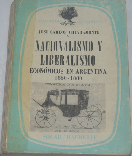 Nacionalismo Y Liberalismo Económicos En Arg. 1860/80 G14