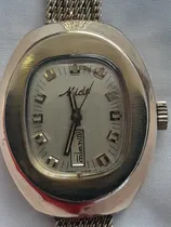 Comprar Reloj De Pulsera Mido Dama Automatico Dorrettex Rectangolo Chapa Chapa Amarillo