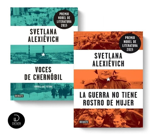 Pack Alexievich Svetlana Voces De Chernobil + La Guerra No 