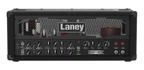 Imagen 1 de 2 de Amplificador Laney Ironheart IRT60H Valvular para guitarra de 60W color negro 220V - 240V