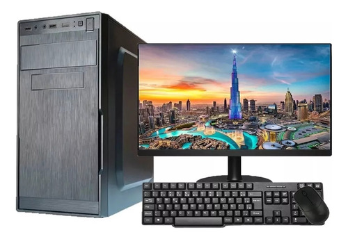 Computador Intel Core I5 8gb Ram Ssd 240gb Monitor 19 Led