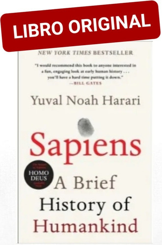 Sapiens A Brief History Of Humankind ( Nuevo Y Original)