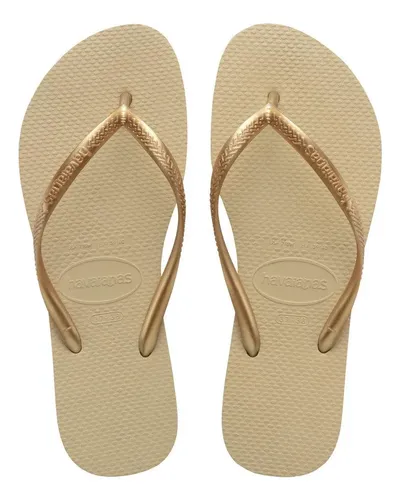 Chinelo Havaianas Feminino Slim Liso Tira Fina Original
