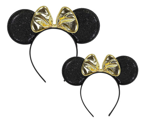 Disney Minnie Mouse Ears Set De 2 Diademas Mommy Me