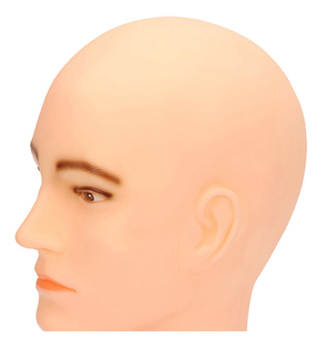 Cabeza De Peluca Calva, Cabeza De Muñeca De Estilo B