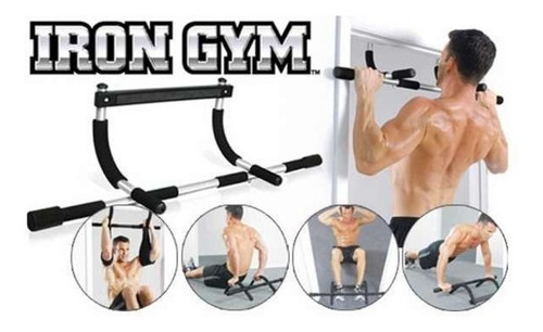 Imagen 1 de 6 de Barra De Entrenamiento Iron Gym