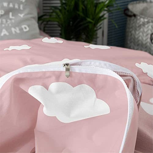 Funda De Edredón Infantil Con Estampado De Nubes Bulutu, Dob