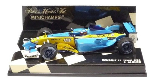 Mini 1/43 Minichamps Renault F1 R23 Fernando Alonso 2003 