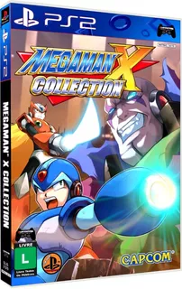 Megaman X Collection Ps2 Mídia Física P/ Ps2 Slim Bloqueado