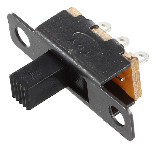 Interruptor Deslizante Spdt Negro De 5 V, Tamaño 0.3 A, 60 U