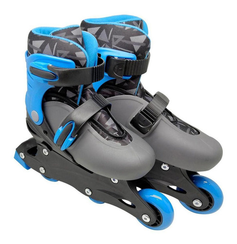 Patins Infantil Inline 2 Em 1 31-34 Dm Toys Radical