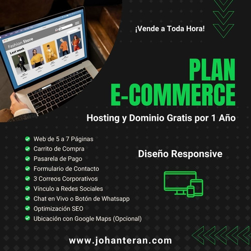 Imagen 4 de 4 de Diseño De Páginas Web Tiendas En Línea Ecommerce