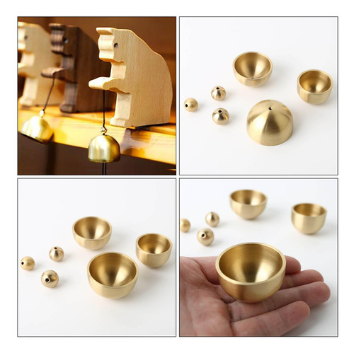 4 Campana De Latón Para Puertas, Ventanas, Artesanías 32