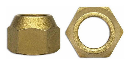 Imagen 1 de 4 de Tuerca Balona De Bronce 3/8 Aire Y Refrigeracion