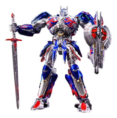 Figura De Optimus Prime Commander De Transformer: El Último