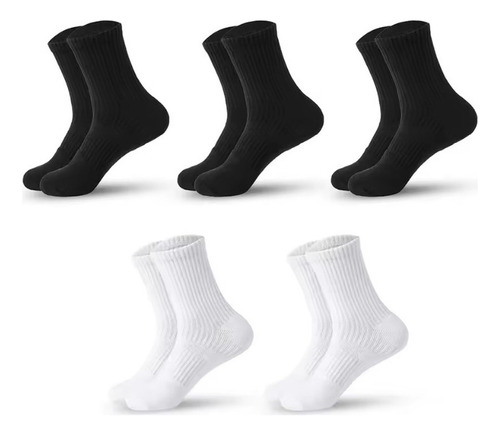 Calcetines De Algodón Para Hombre, Transpirables, De Tubo Me