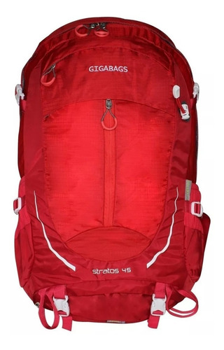 Morral Camping 45l Jh-309 Gigabags Varillado+ Rain Cover