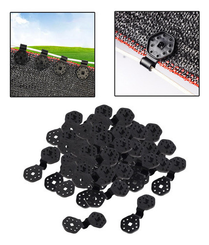 50 Clips De Malla Para Sombra, Pinzas De Tela Para Proteger Color Fix