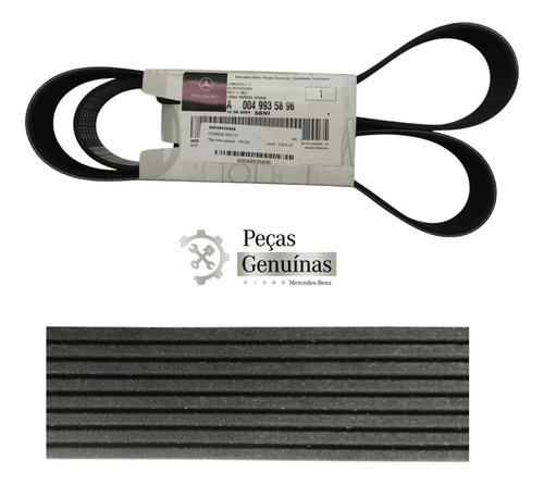 Correia Poliv 8pk1369 Mb Atron 1319 Axor 1933 A0049935896