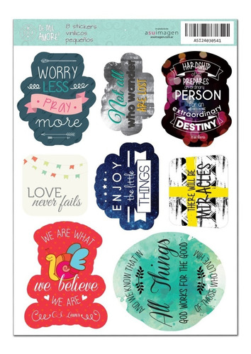 Stickers Autoadhesivas · Pequeñas · De Mil Amore'