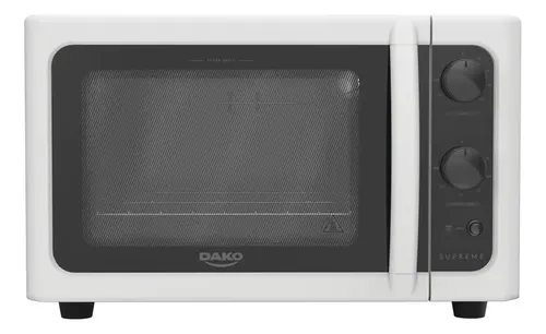 Forno de bancada elétrico Dako Supreme com 44 Litros e Grill Dourador Branco