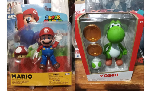 Figuras Super Mario Y Yoshi 