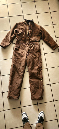 Traje Aislado Dickies Talla M Color Cafe, Termico Cafe M