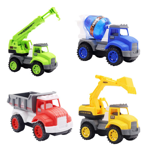Juguetes Para Vehículos De Construcción Con Motor De Fricció