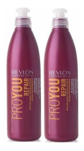 Duo Shampoo Reparador Proyou Repair Revlon 350ml