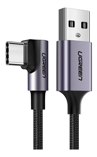 Cable Carga Rápida Ugreen 60w & Datos 480mbps Usb A-usb C 90