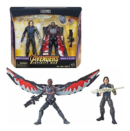 Soldado Del Invierno Y Falcon Paquete Avengers Infinity War 