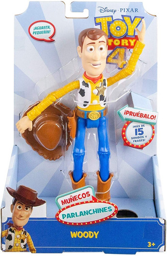 Toy Story 4 - Woody - True Talkers Parlante Disney