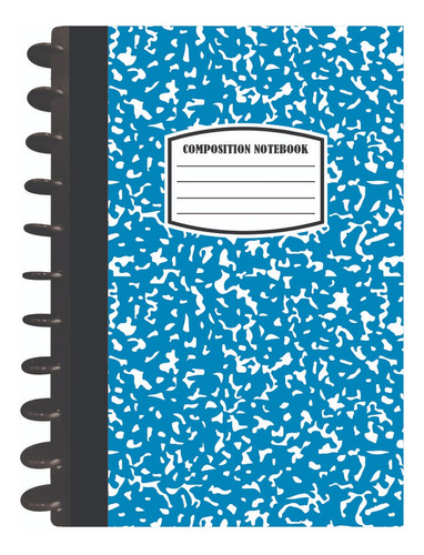 Cuaderno De Discos Profesional Compositio Azul 2 Separadores