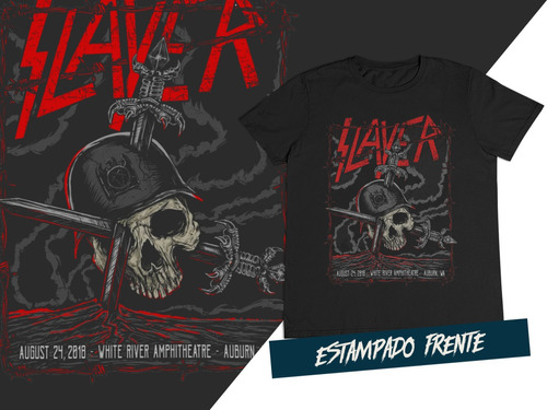Camiseta Thrash Metal Slayer C3
